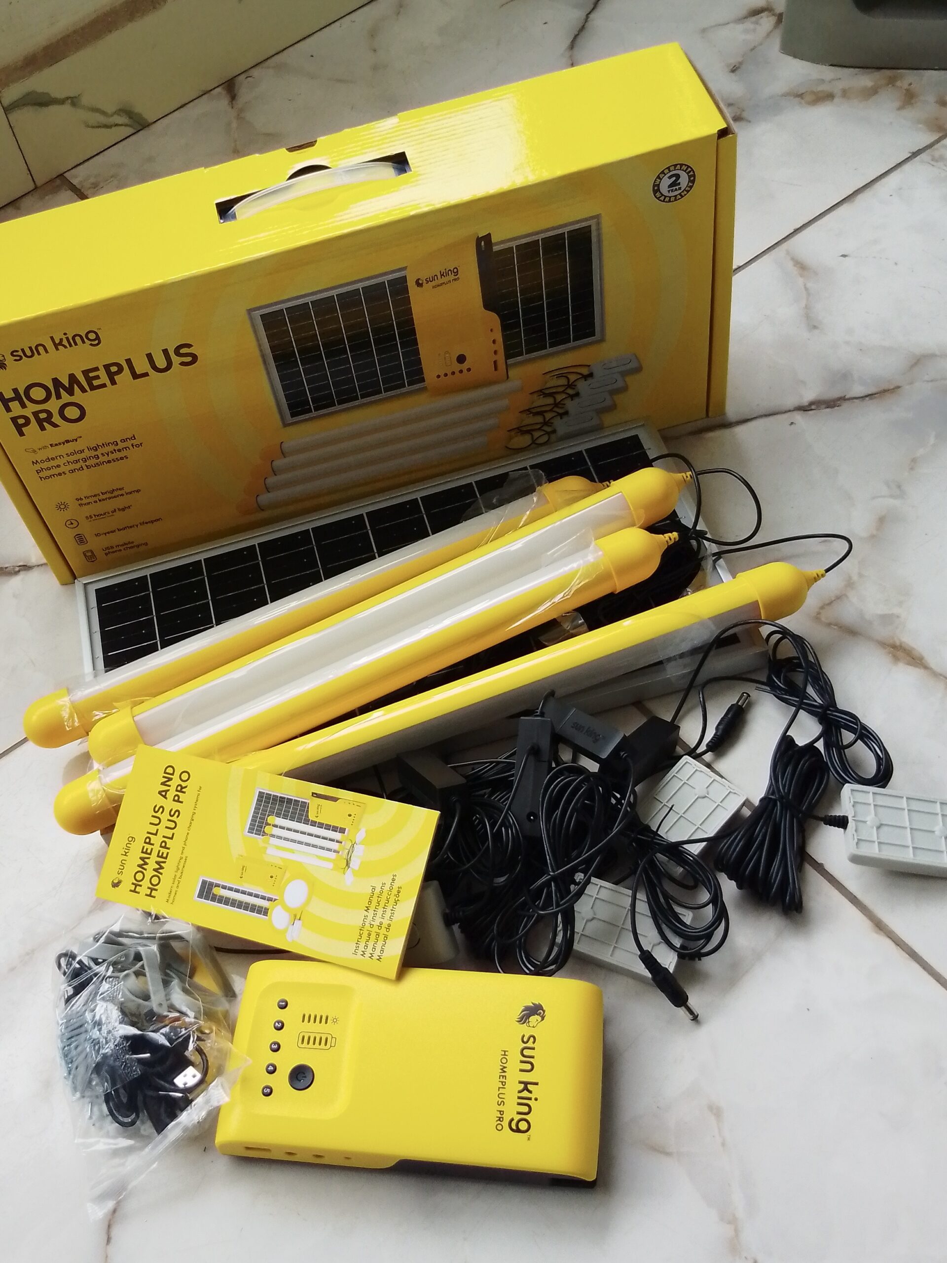 SUN KING HOME 200 SOLAR HOME SYSTEM INSTALLATION SERVICES IN NIGERIA BY LUMETT