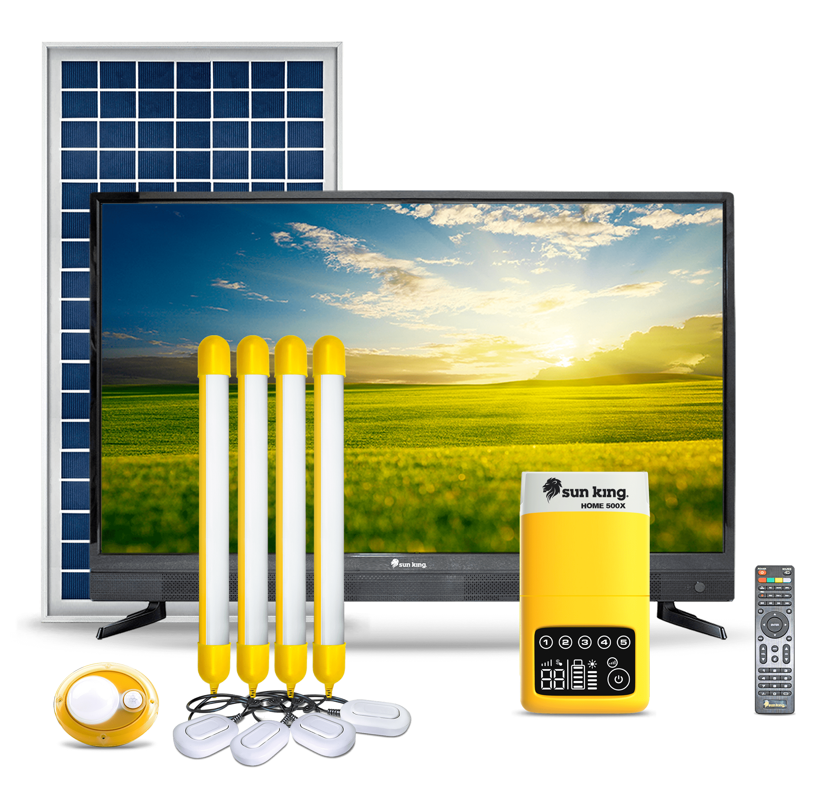 Sun King Home 200 Solar Home System Distributor and Dealer by Lumett