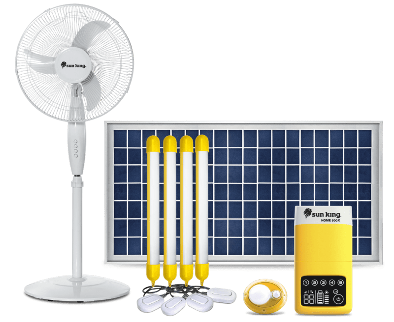 Best Sun King HomePlus Max + Pedestal Fan Bundle Company in Abuja by Lumett