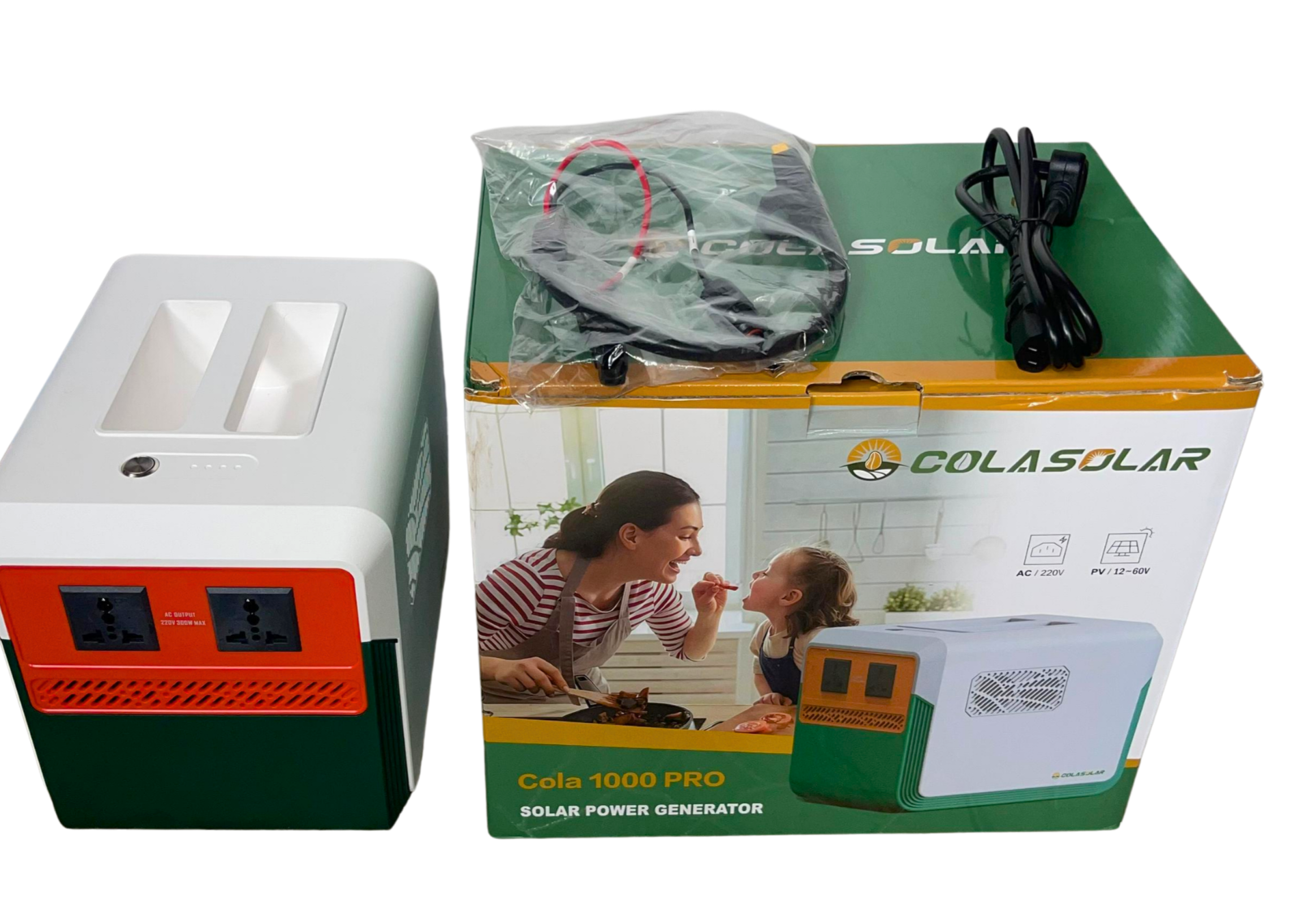 High-Performance Cola 1000 Pro Solar Generator by Lumett