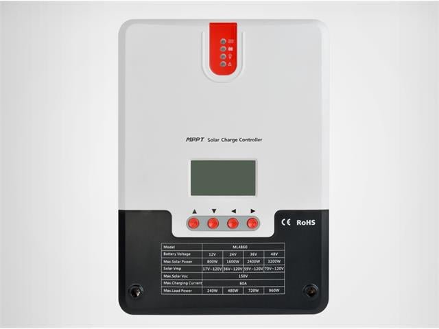 SRNE ML4860N15 MPPT Solar Charge Controller 60A Distributor in Abuja by Lumett