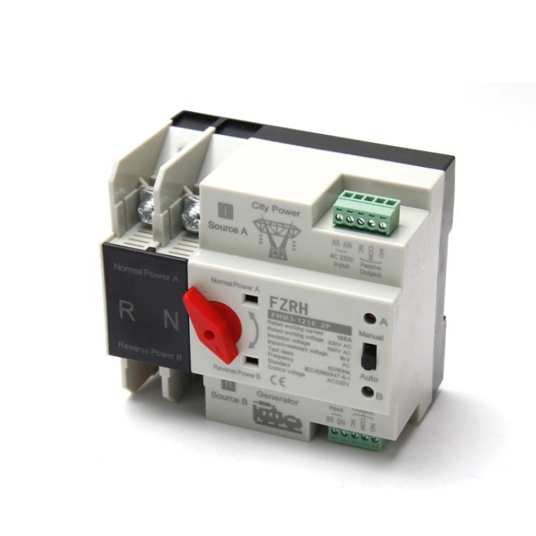 Geya 100A Automatic Transfer Changeover Switch W2R-4P Single Phase/3Phase by Lumett
