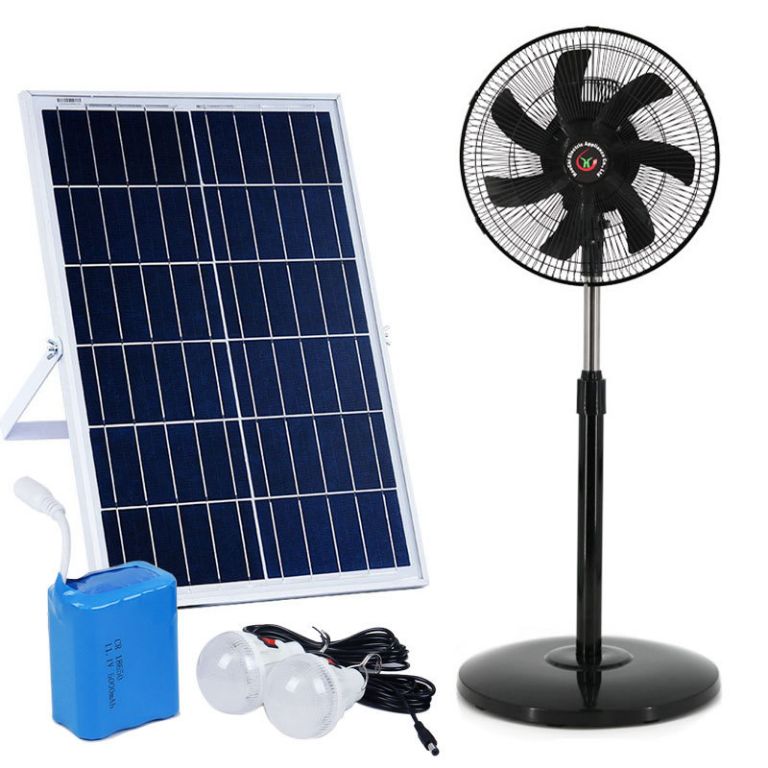 SPL Solar Rechargeable Fan by Lumett