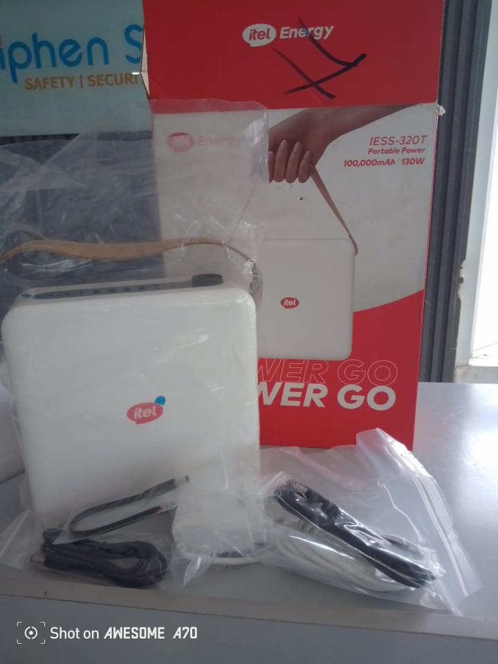 Itel Power Go 320Wh 130W IESS-320T Portable Power Station