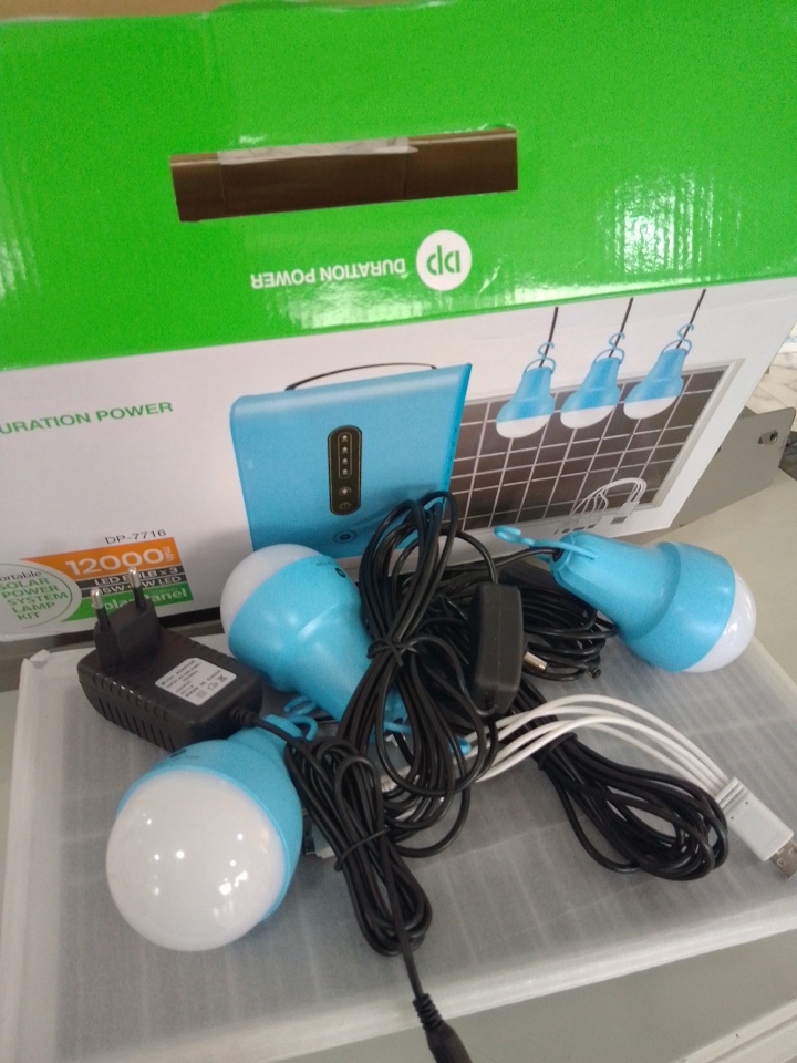 DP Portable Solar System Lamp Kit – DP-7716 By Lumett