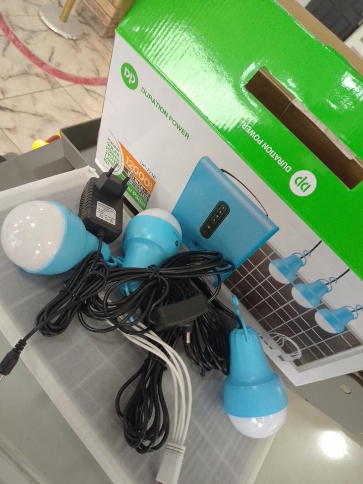 DP Portable Solar System Lamp Kit – DP-7716 By Lumett
