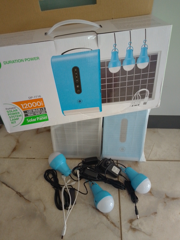 DP Portable Solar System Lamp Kit – DP-7716 By Lumett