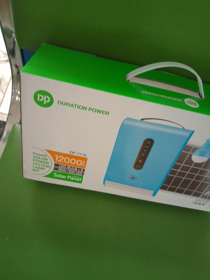 DP Portable Solar System Lamp Kit – DP-7716 By Lumett