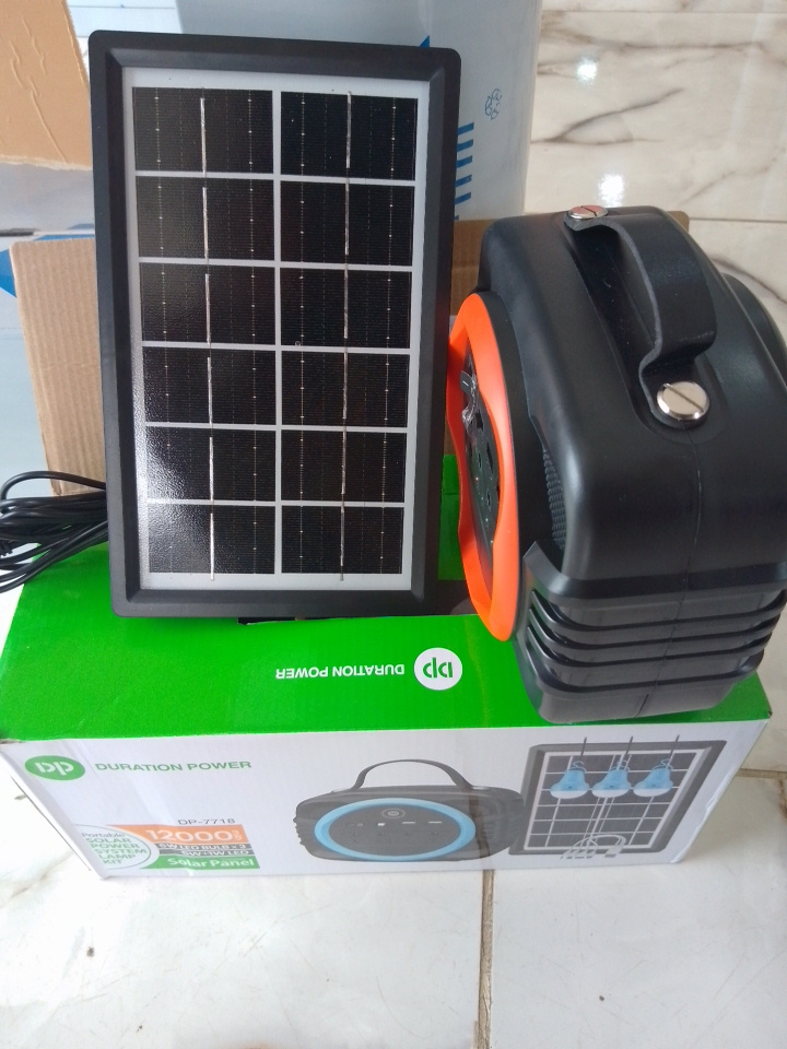 DP Portable Solar System Lamp Kit – DP-7718 By Lumett