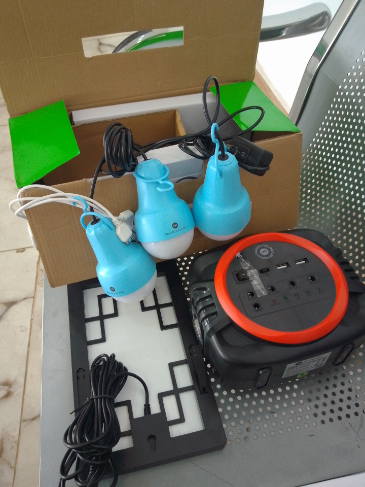 DP Portable Solar System Lamp Kit – DP-7718 By Lumett
