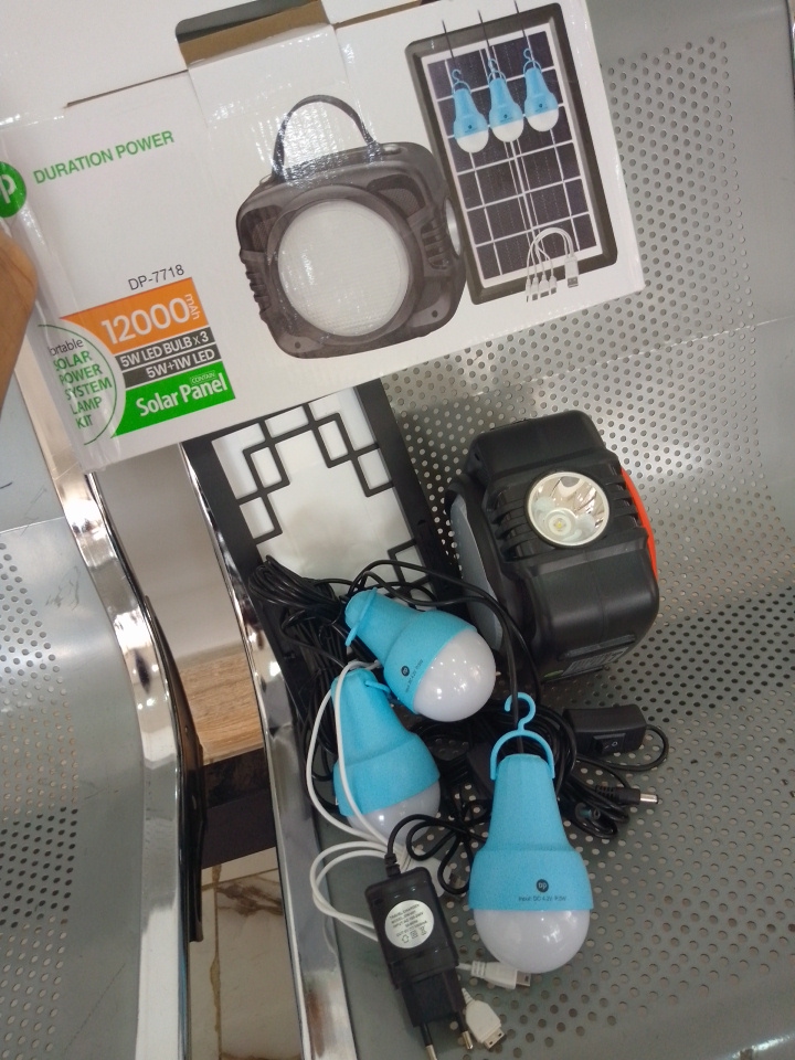 DP Portable Solar System Lamp Kit – DP-7718 By Lumett