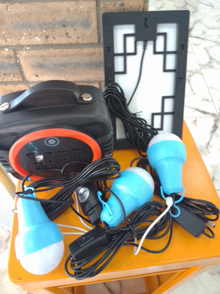 DP Portable Solar System Lamp Kit – DP-7718 By Lumett