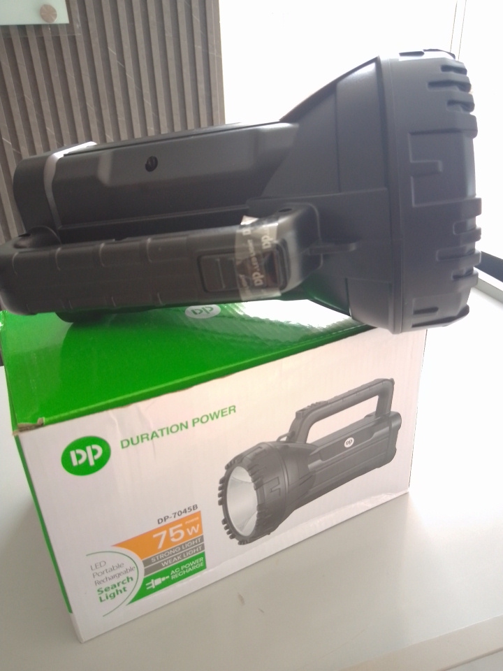 DP LED Portable Rechargeable Search Light – DP-7045B By Lumett