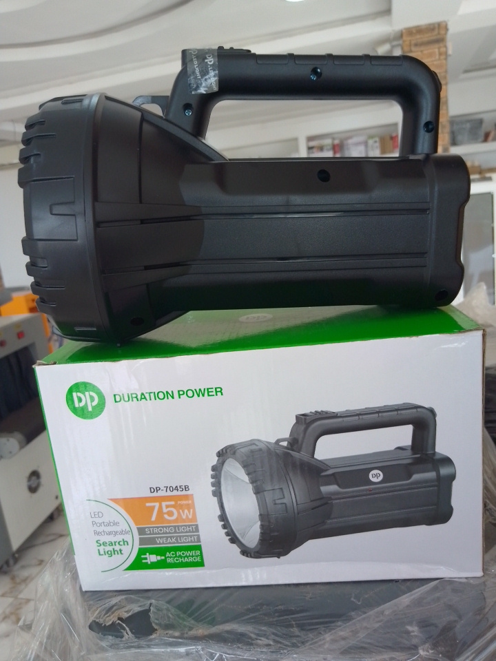 DP LED Portable Rechargeable Search Light – DP-7045B By Lumett