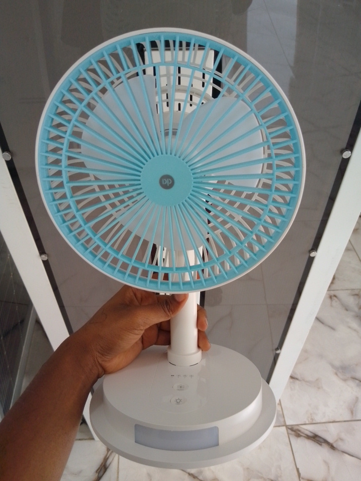 DP Desktop Portable Rechargeable Fan – DP-7627 ‎By Lumett