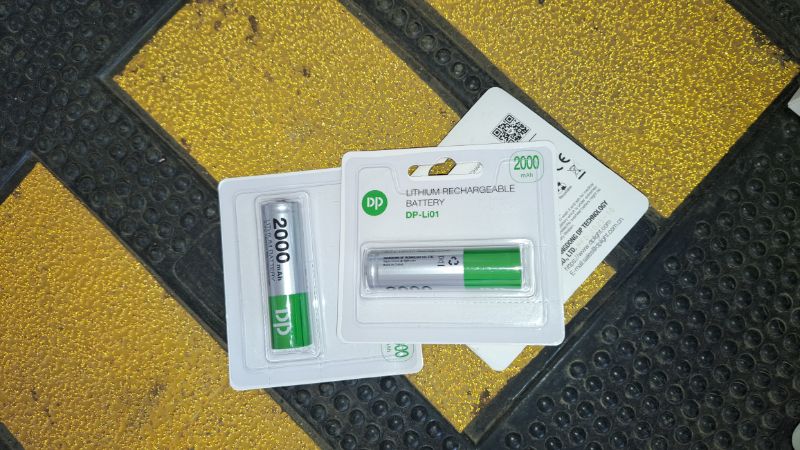 DP Packet 2000 mAh Lithium Rechargeable Battery – DP-Li01 By Lumett