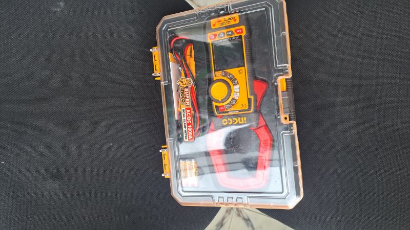 INGCO 1000A DC/AC Digital Clamp Meter By Lumett