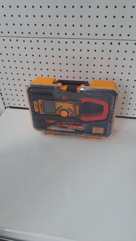 INGCO 1000A DC/AC Digital Clamp Meter By Lumett