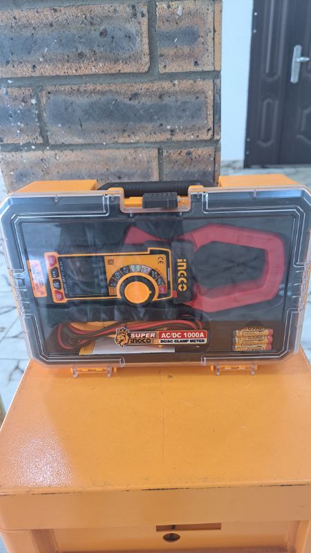 INGCO 1000A DC/AC Digital Clamp Meter By Lumett