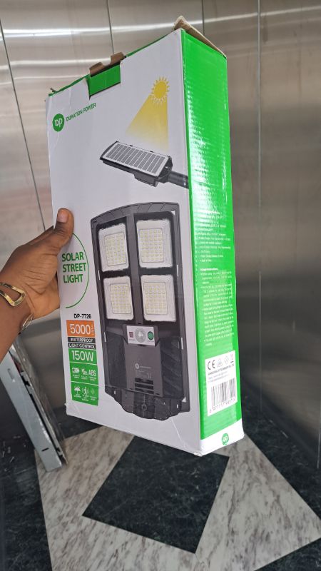 DP 150W 5000mAh Solar Street Light – DP-7726 By Lumett