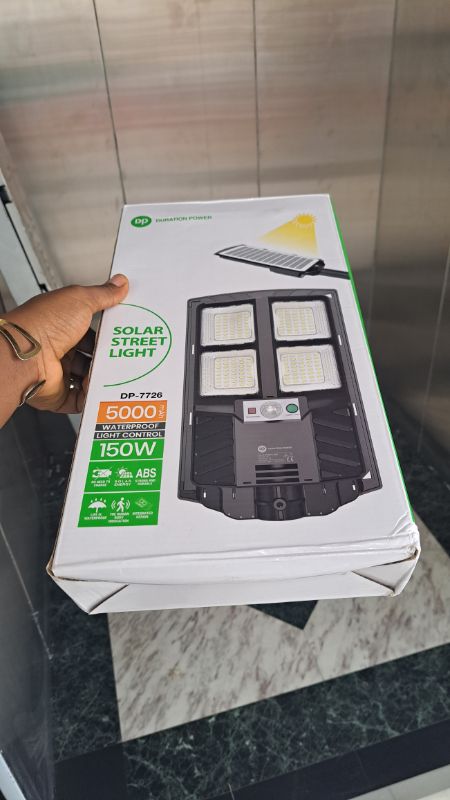 DP 150W 5000mAh Solar Street Light – DP-7726 By Lumett