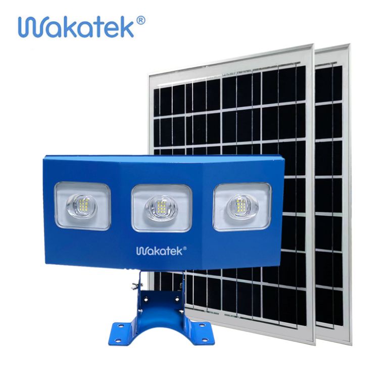 Wakatek 300W All-in-One Solar Flood Light with Solar Panel – Wholesale Supplier and Distributor in Nigeria by Lumett