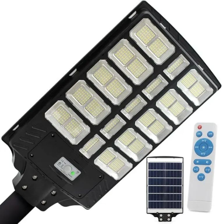 Suntrik 2700W All-in-One Solar Street Light for Efficient Outdoor Illumination by Lumett