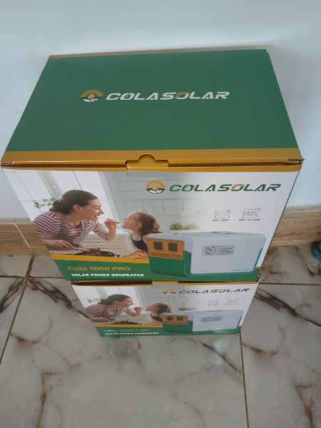 Cola 3600 3.6kWh1200W All-In-One Solar Generator By Lumett