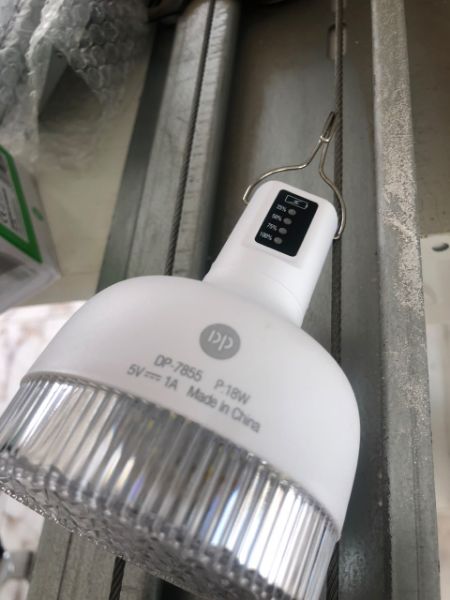 DP 18W Portable Rechargeable LED Bulb – DP-7855 By Lumett