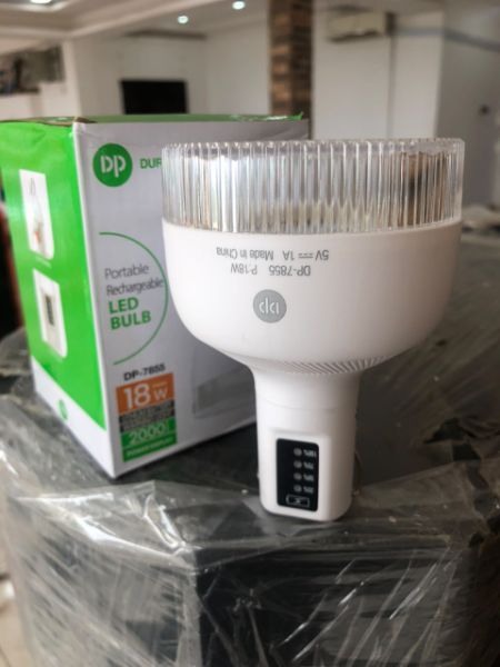 DP 18W Portable Rechargeable LED Bulb – DP-7855 By Lumett