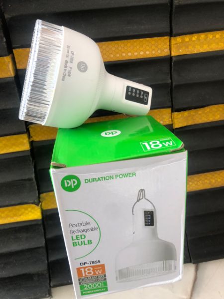 DP 18W Portable Rechargeable LED Bulb – DP-7855 By Lumett