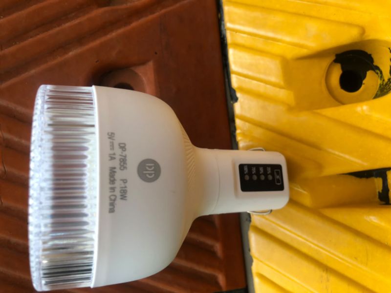 DP 18W Portable Rechargeable LED Bulb – DP-7855 By Lumett