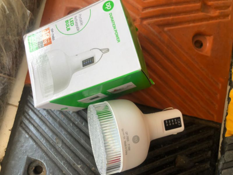 DP 18W Portable Rechargeable LED Bulb – DP-7855 By Lumett