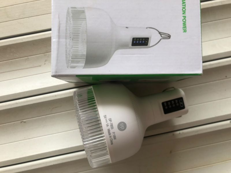 DP 18W Portable Rechargeable LED Bulb – DP-7855 By Lumett