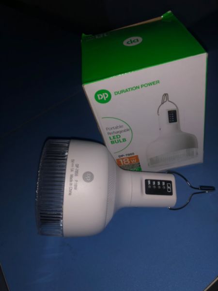 DP 18W Portable Rechargeable LED Bulb – DP-7855 By Lumett