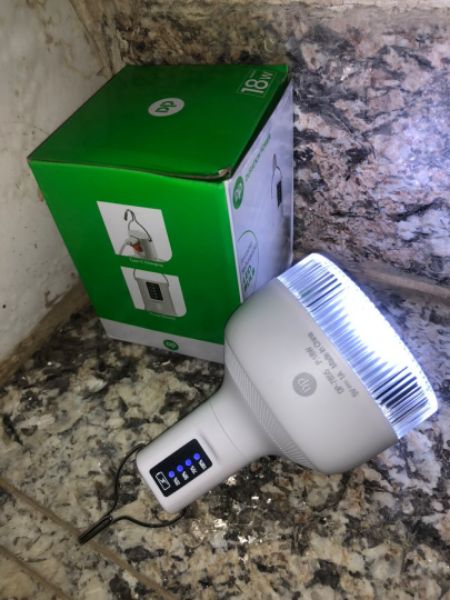 DP 18W Portable Rechargeable LED Bulb – DP-7855 By Lumett