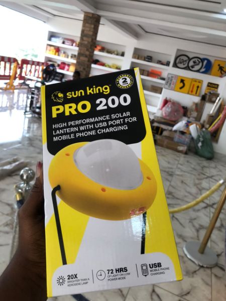 Sun King SK-332 Pro 200 Solar Lantern By Lumett