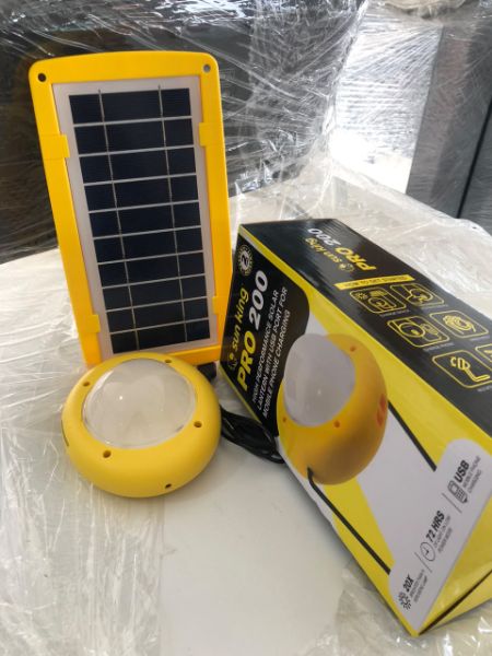 Sun King SK-332 Pro 200 Solar Lantern By Lumett