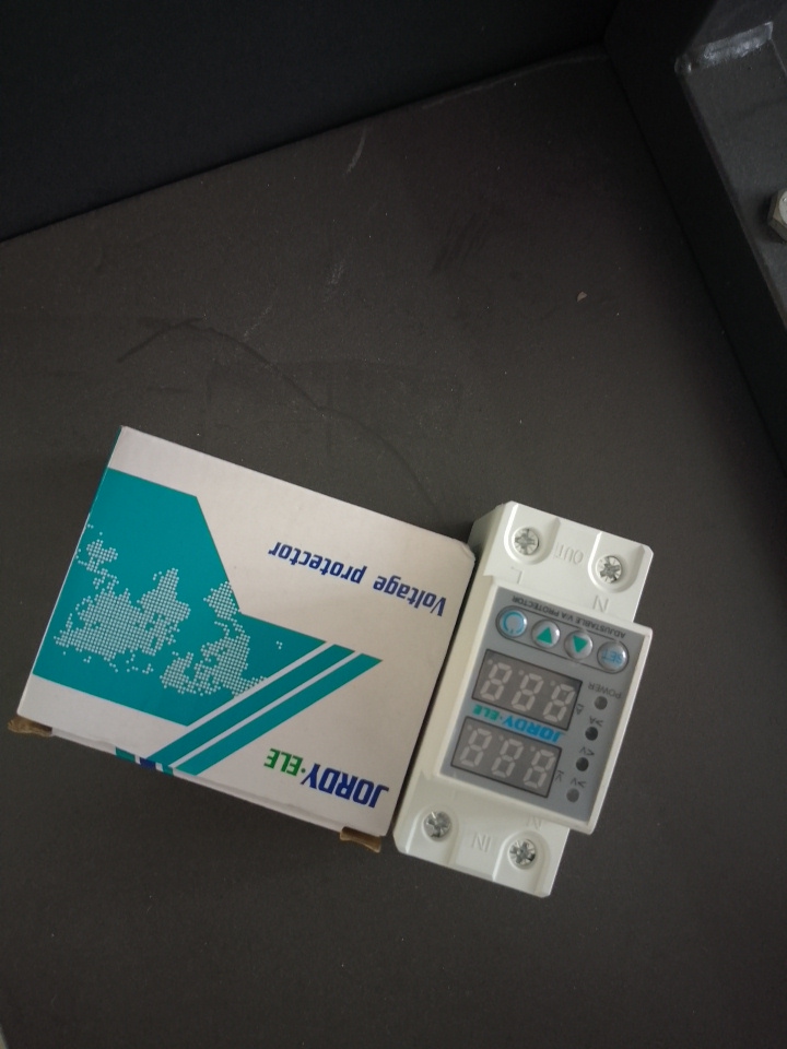 Jordy-Ele 63A Adjustable Digital Voltage Protector By Lumett