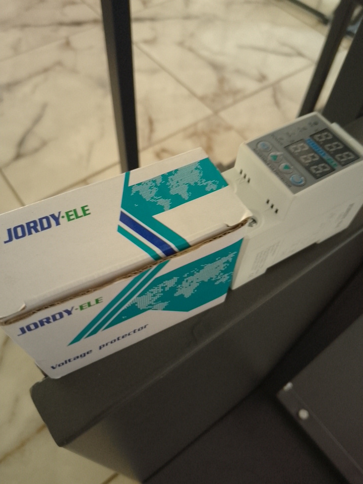 Jordy-Ele 63A Adjustable Digital Voltage Protector By Lumett