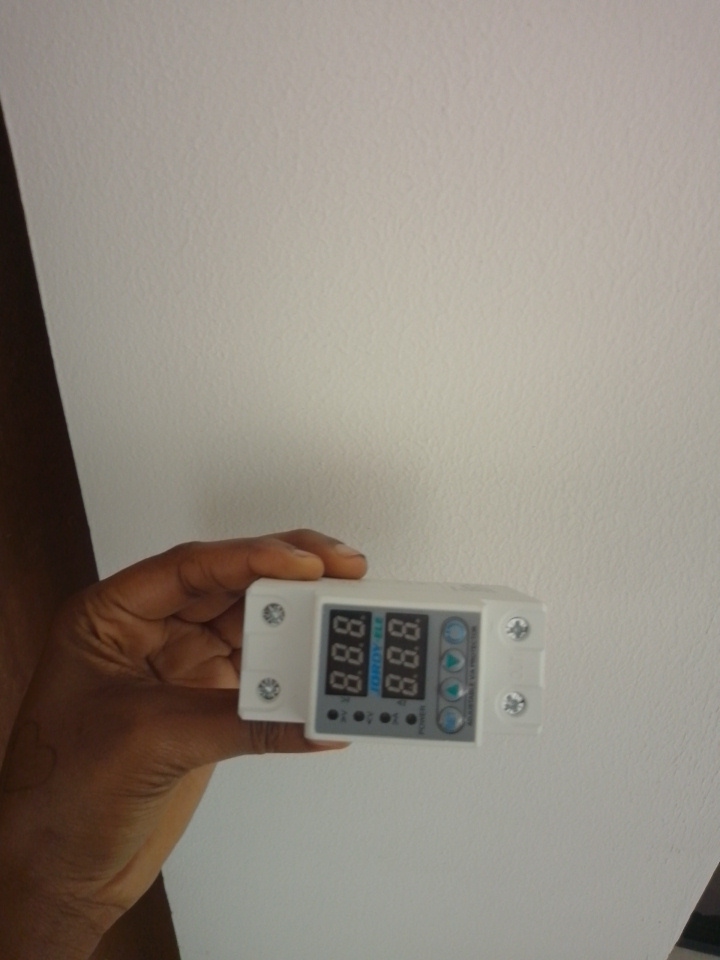 Jordy-Ele 63A Adjustable Digital Voltage Protector By Lumett