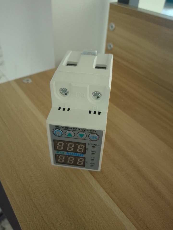 Jordy-Ele 63A Adjustable Digital Voltage Protector By Lumett