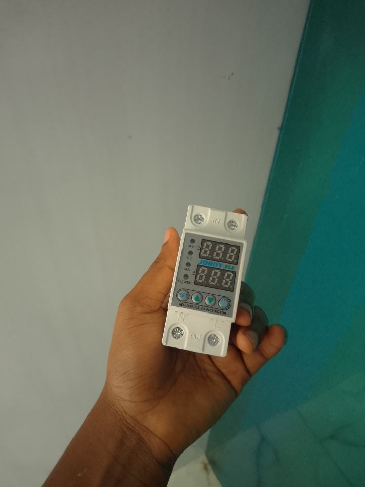 Jordy-Ele 63A Adjustable Digital Voltage Protector By Lumett