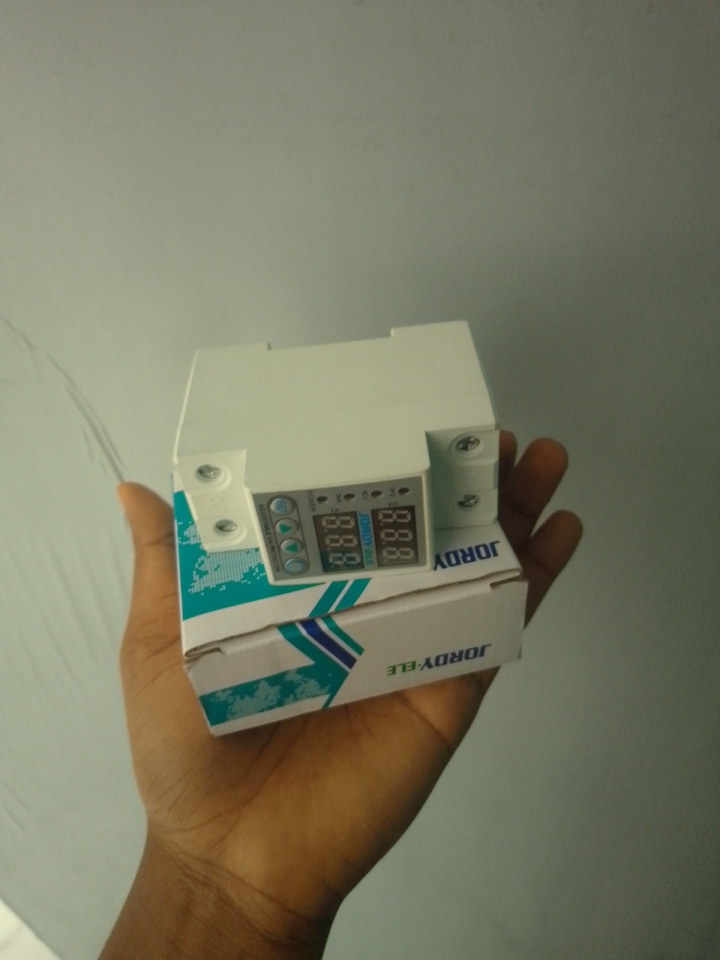 Jordy-Ele 63A Adjustable Digital Voltage Protector By Lumett