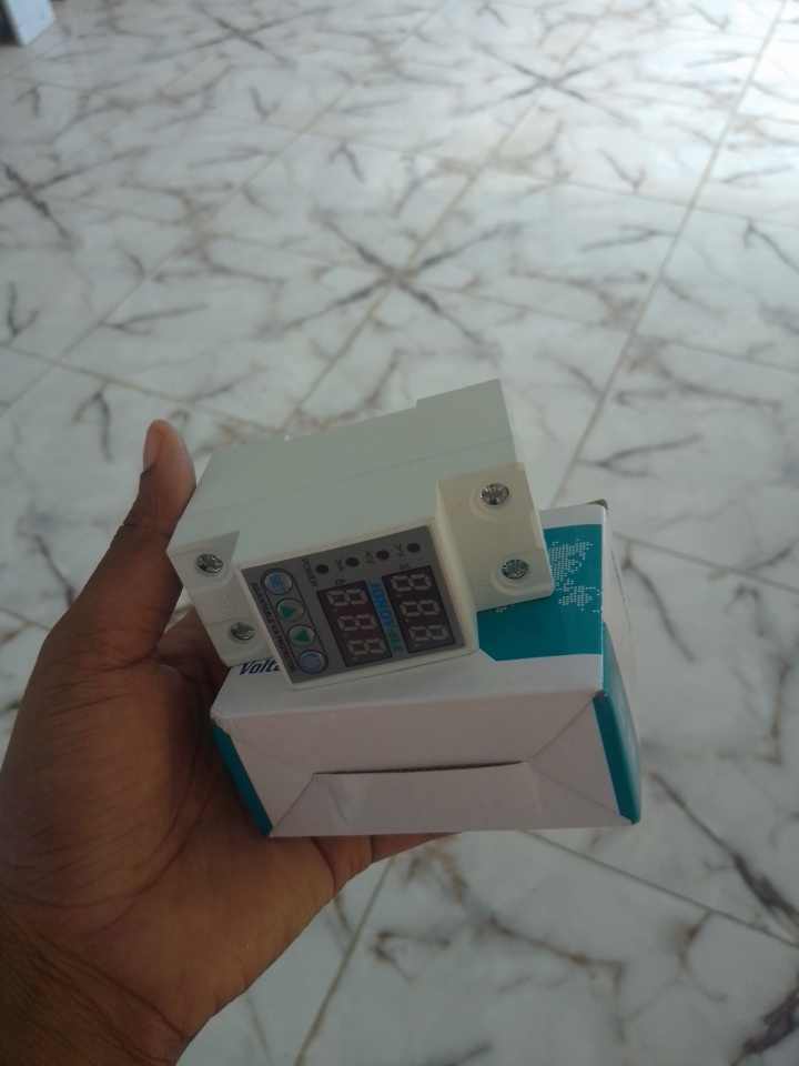 Jordy-Ele 63A Adjustable Digital Voltage Protector By Lumett