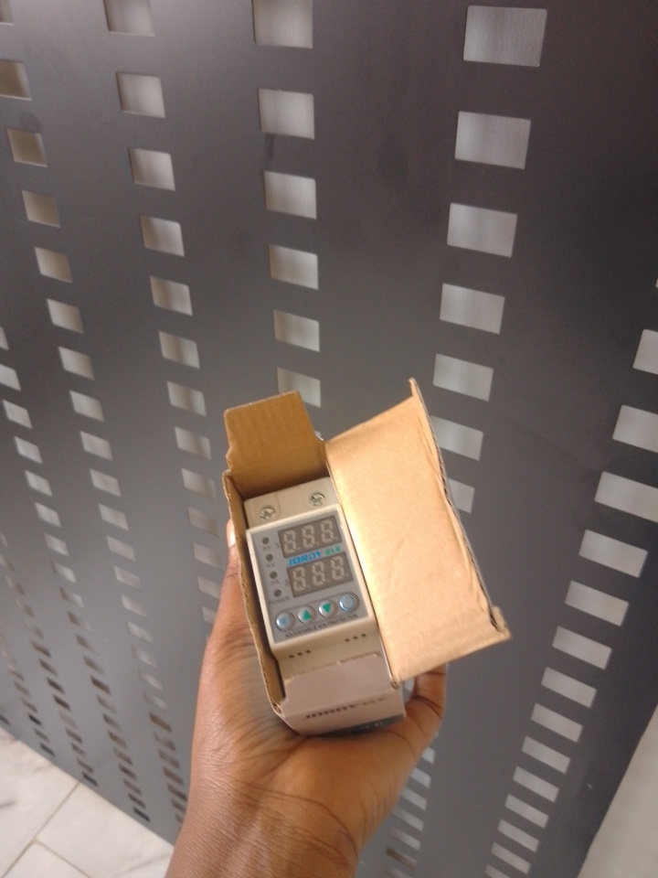 Jordy-Ele 63A Adjustable Digital Voltage Protector By Lumett