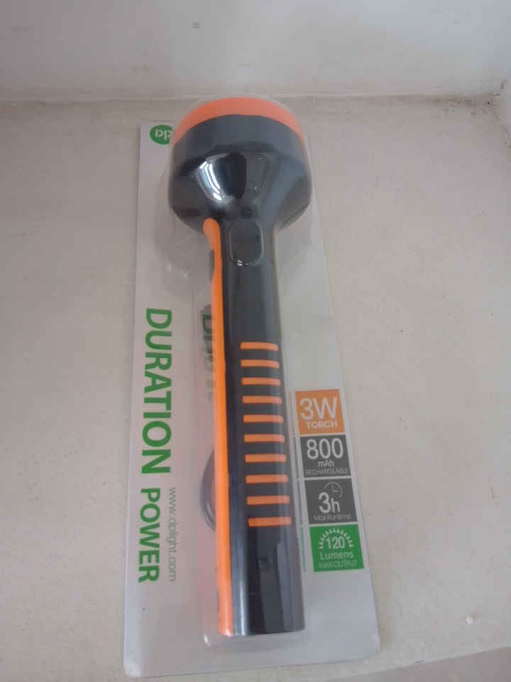 DP 3W LED Torch Light – DP-1953B By Lumett