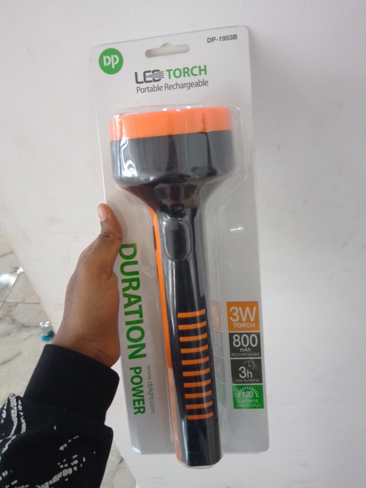 DP 3W LED Torch Light – DP-1953B By Lumett