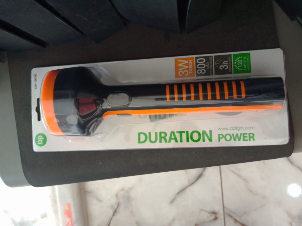 DP 3W LED Torch Light – DP-1953B By Lumett