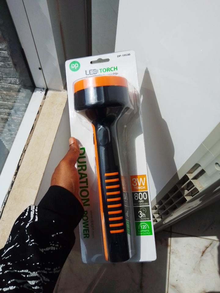 DP 3W LED Torch Light – DP-1953B By Lumett
